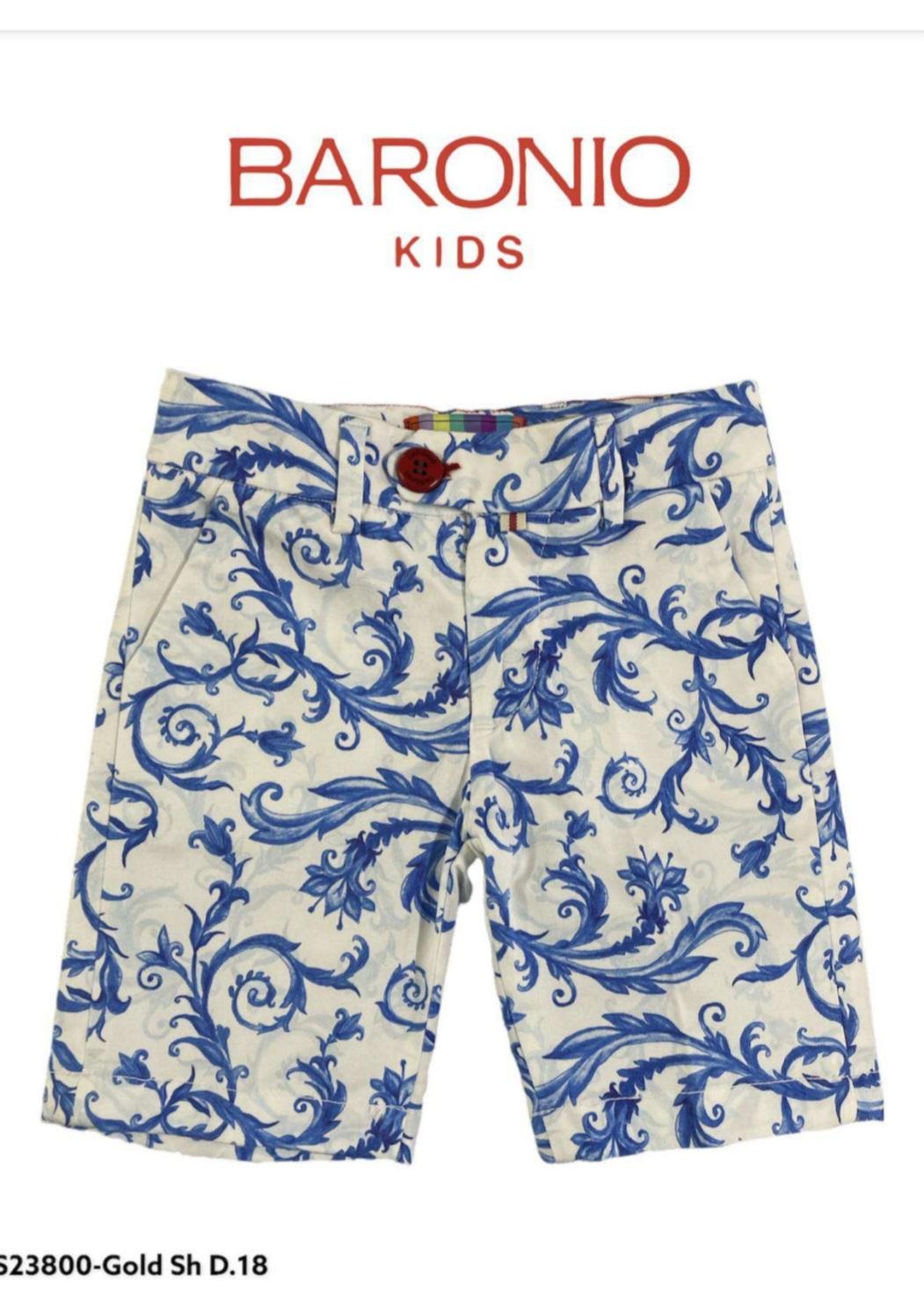 Bermuda fantasia blu